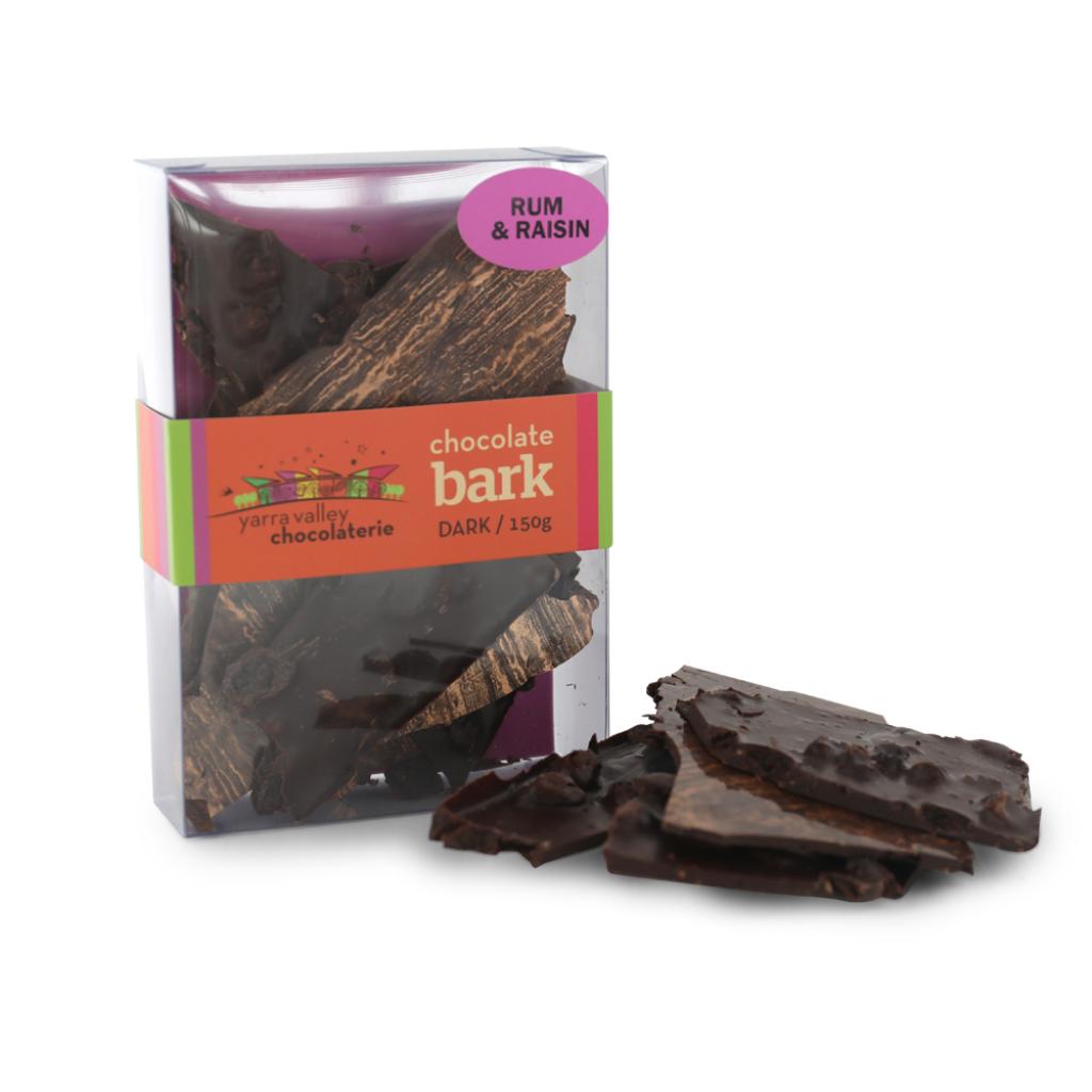 Chocolate Bark Rum & Raisin 150g