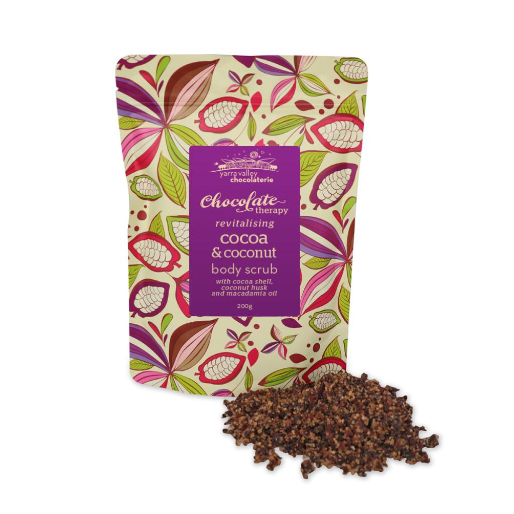 Choc Therapy Body Scrub Coconut 200g