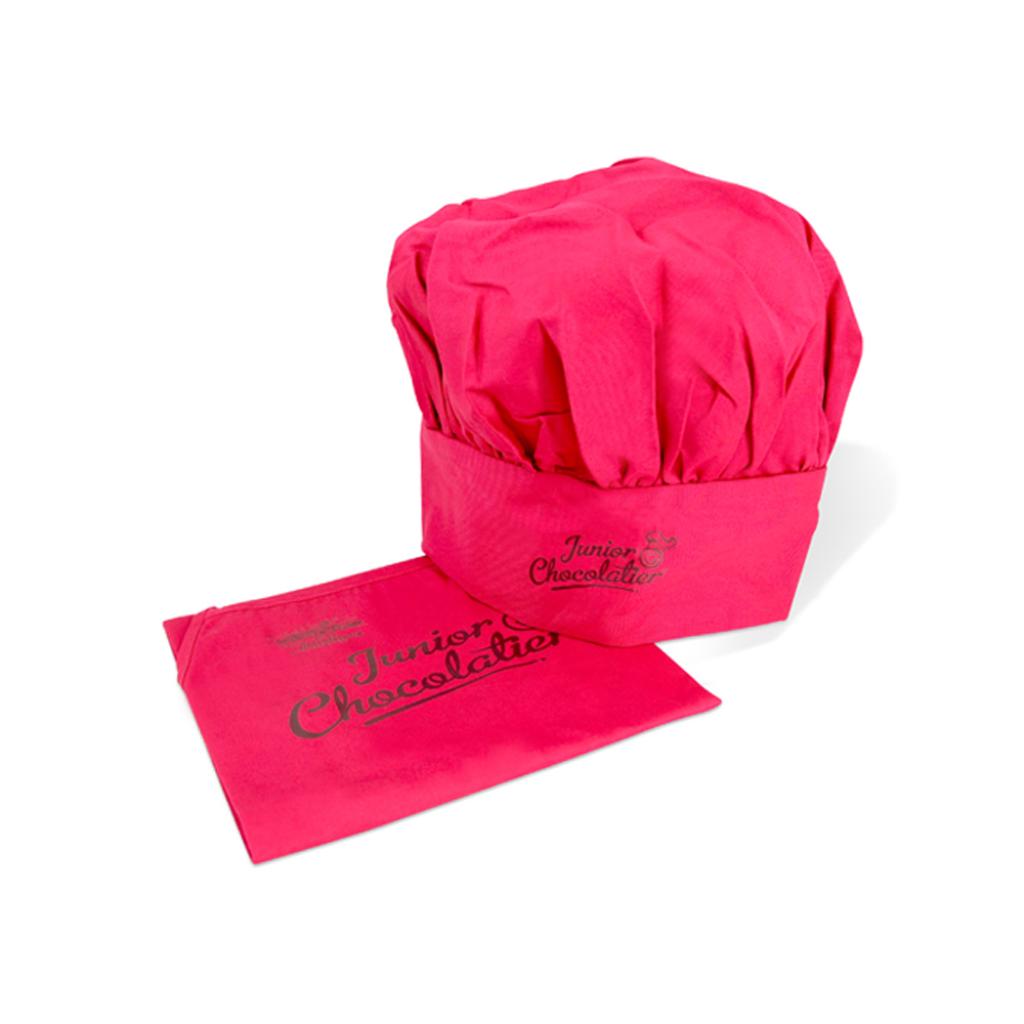 Junior Chocolatier Apron and Hat Pink