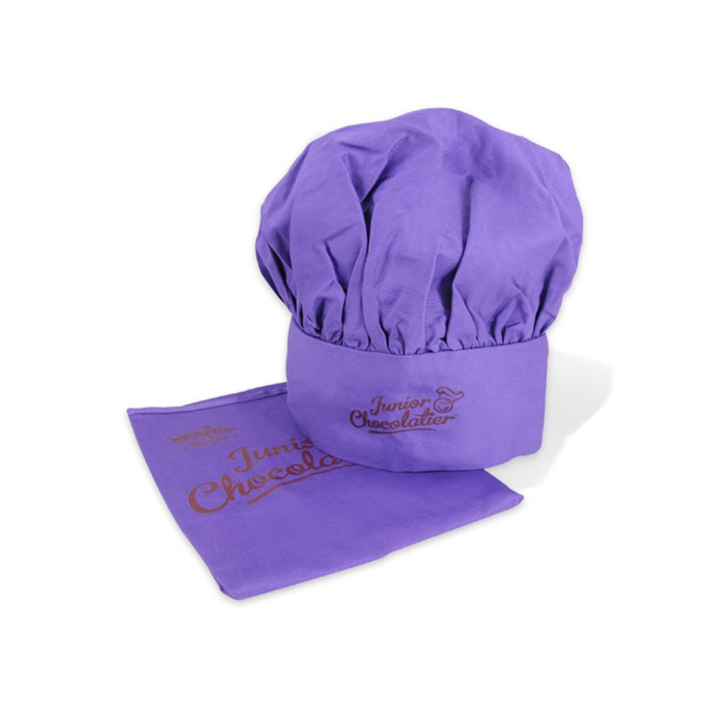 Junior Chocolatier Apron and Hat Purple
