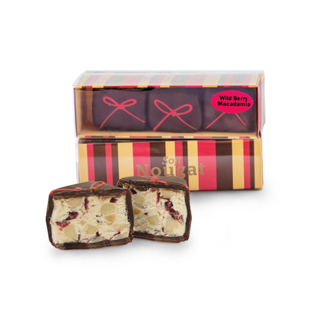 Soft Nougat Wild Berry Macadamia 3 Pack