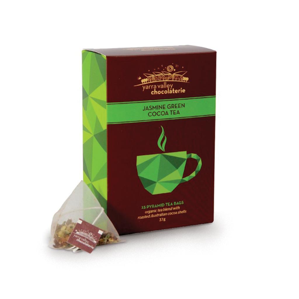 Cocoa Tea Bags 15 pack Jasmine Green