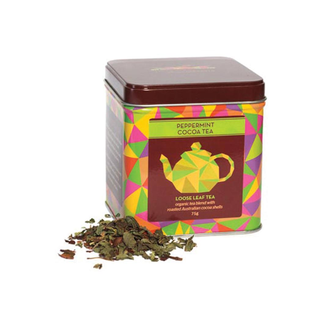 Cocoa Tea Loose Leaf Peppermint 100g