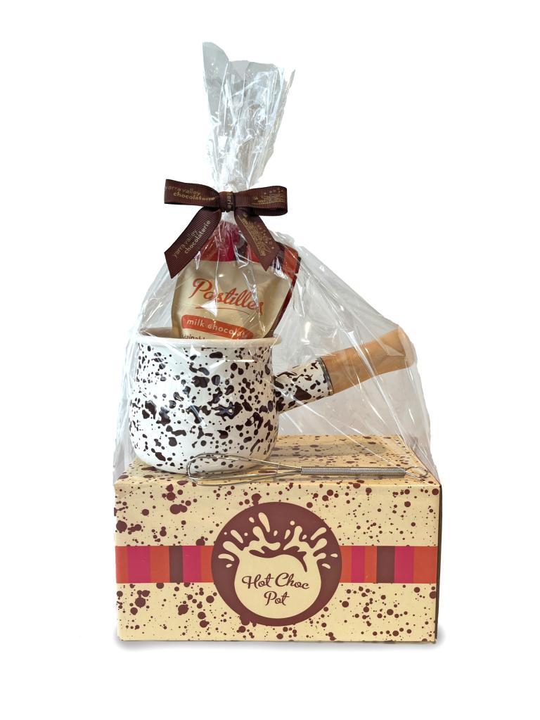 Hot Choc Pot Brown with Pastilles 120g
