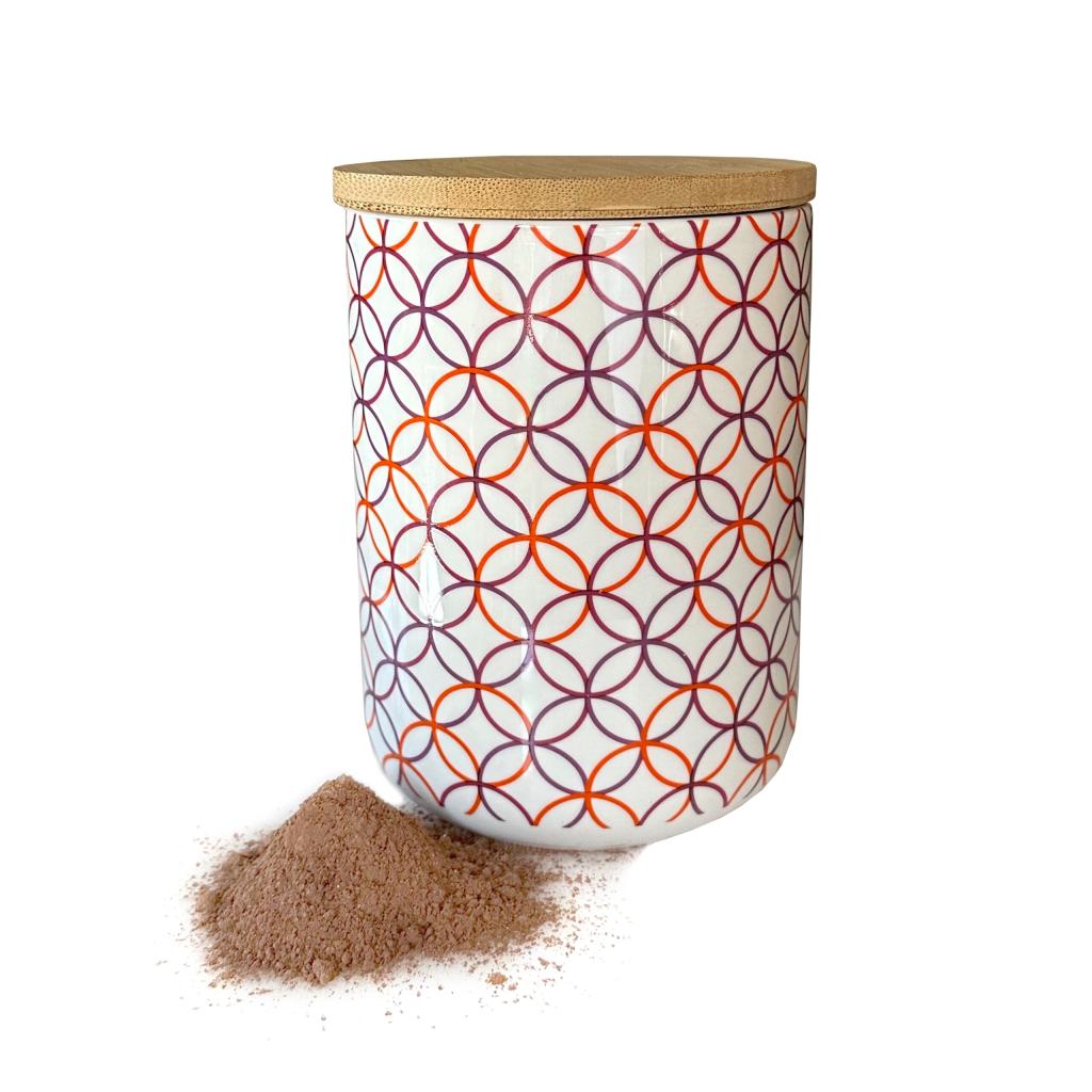 Ceramic Jar with Hot Chocolate 300g