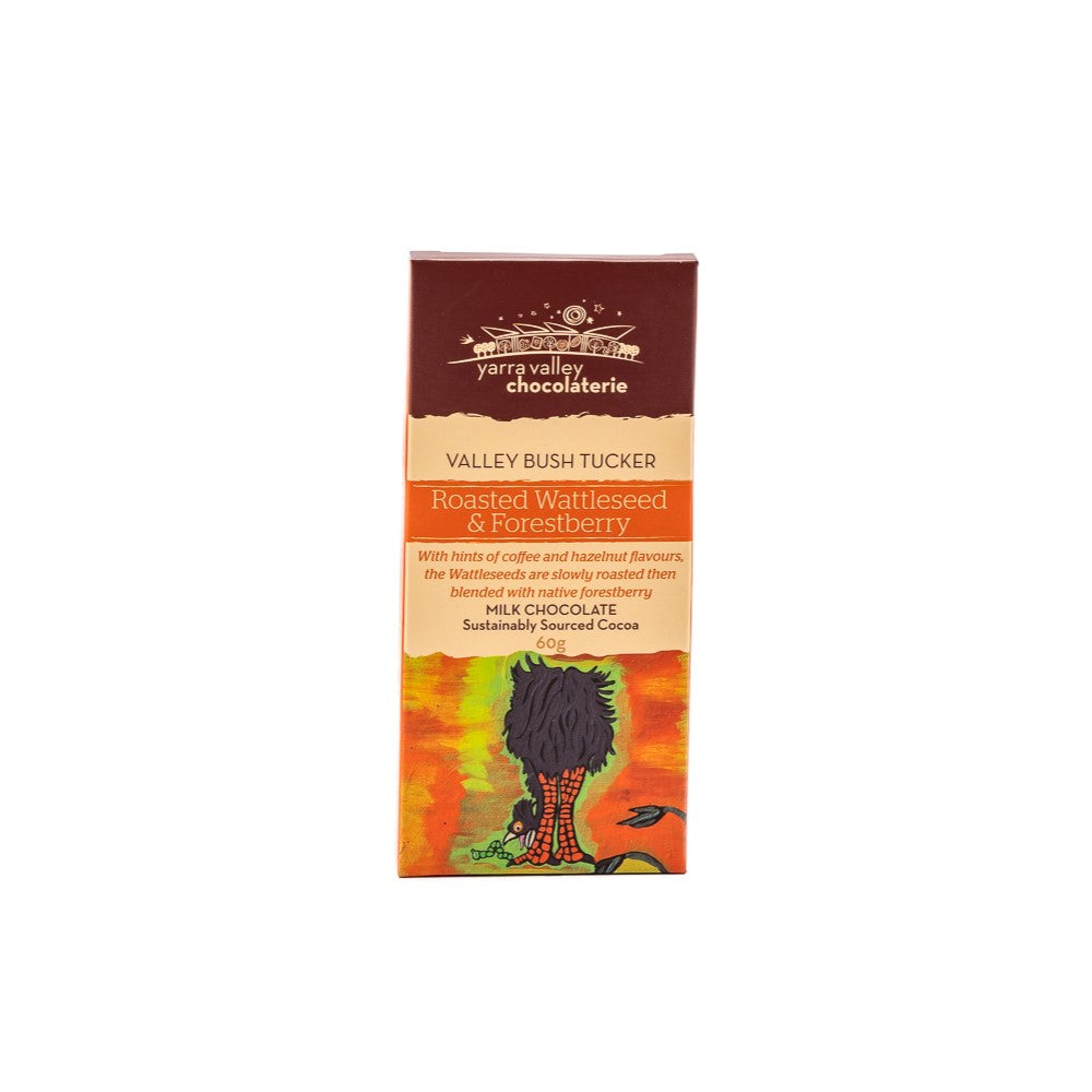 Bush Tucker Bar Wattleseed & Forestberry 60g