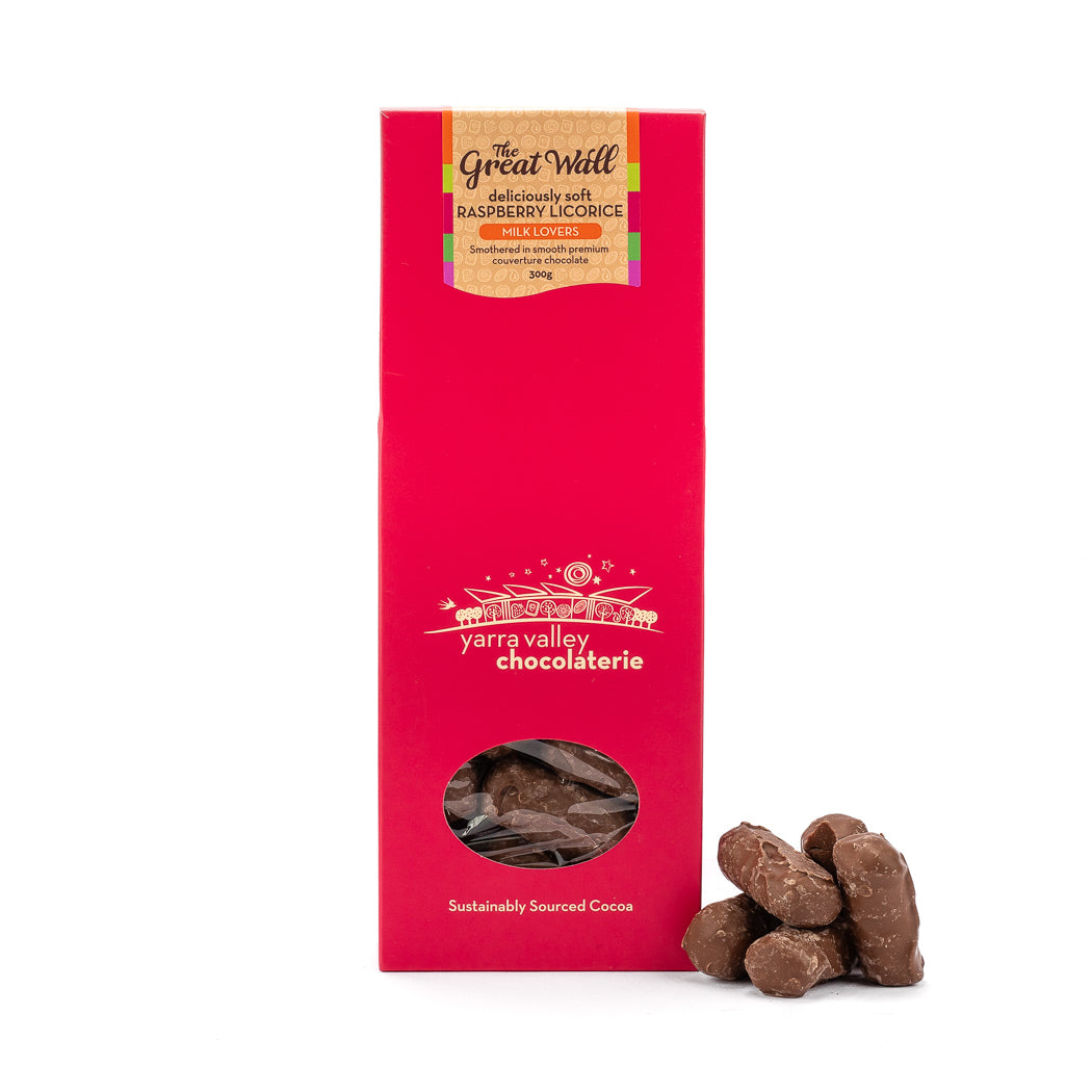 Great Wall Raspberry Licorice 300g