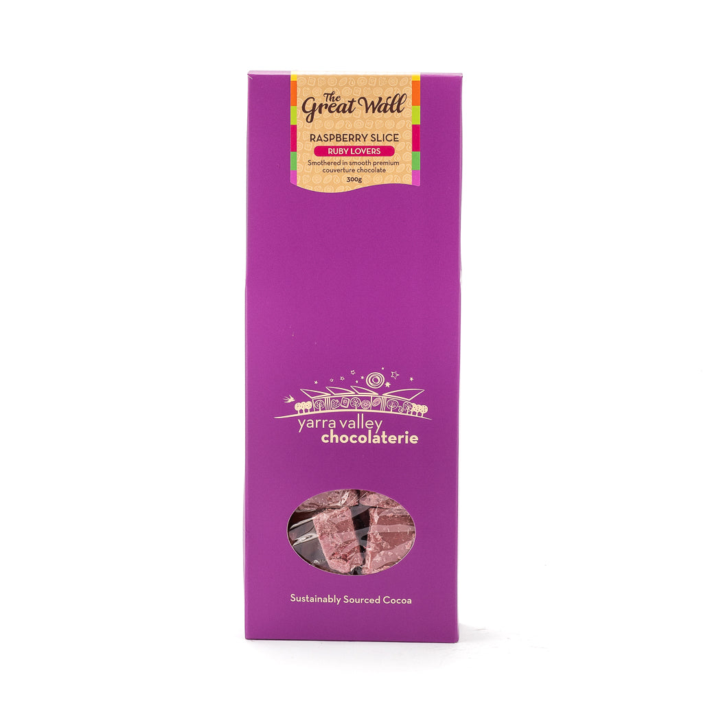 Great Wall Raspberry Slice 300g