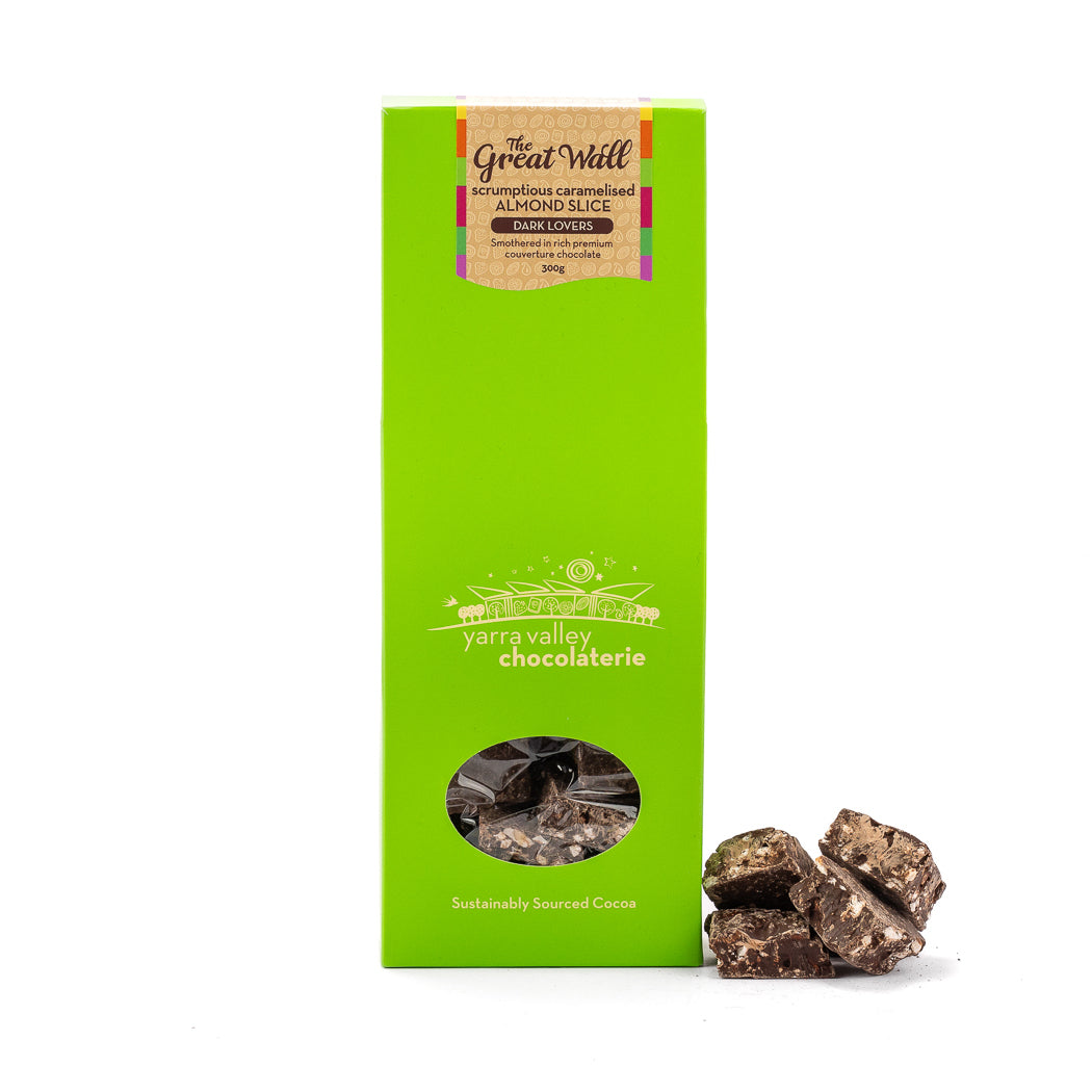 Great Wall Caramelised Almond Slice 300g