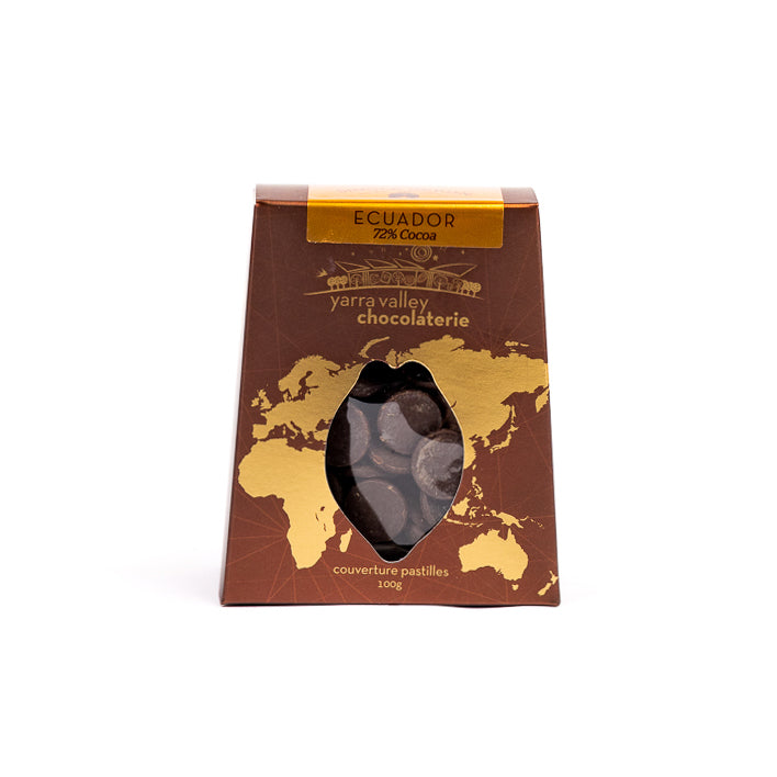 Single Origin Pastilles Ecuador 72% 100g