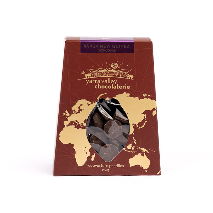 Single Origin Pastilles Papua New Guinea 72% 250g