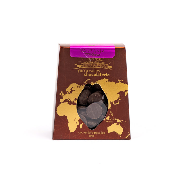 Single Origin Pastilles Tanzania 77% 100g