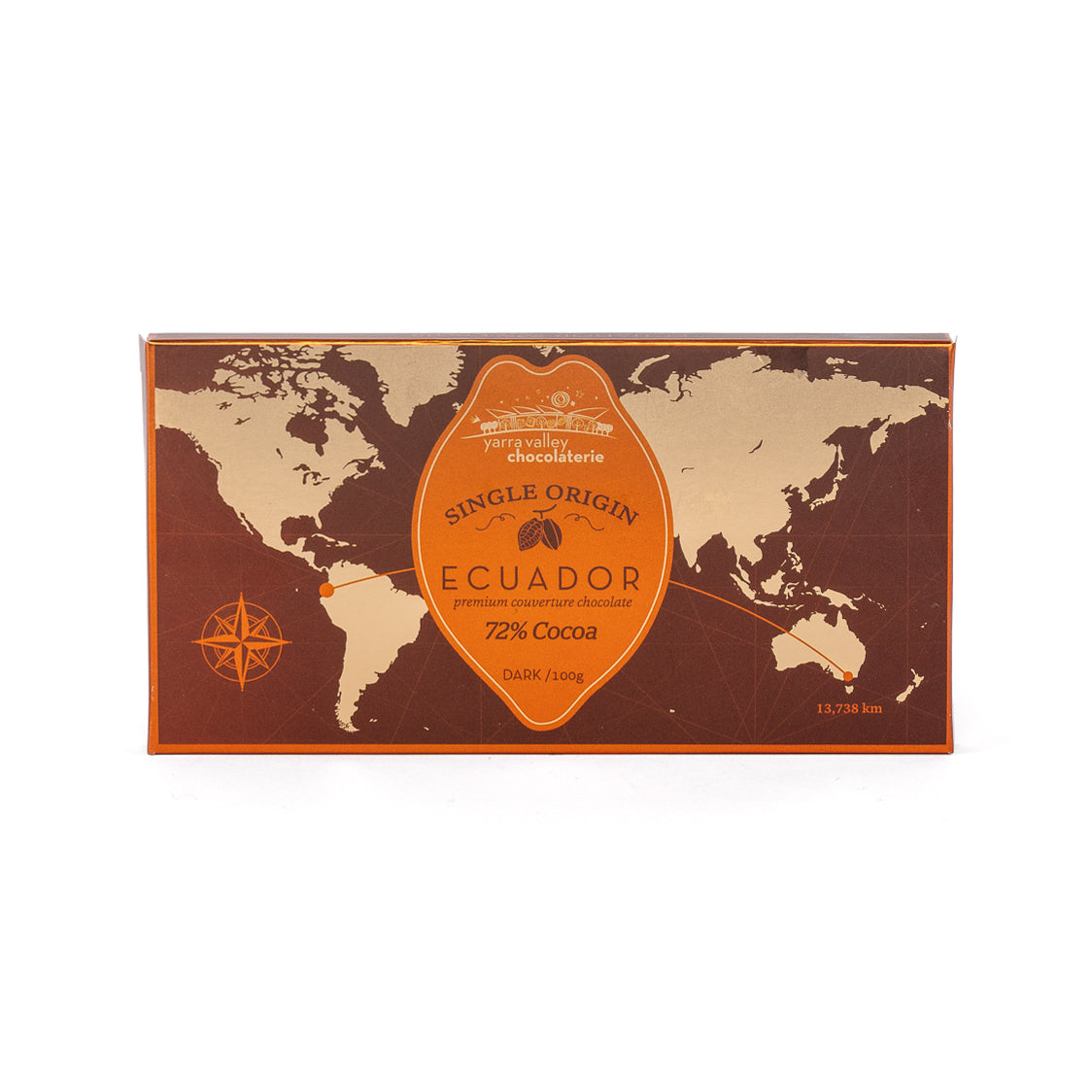 Single Origin Bar Ecuador 72% 100g