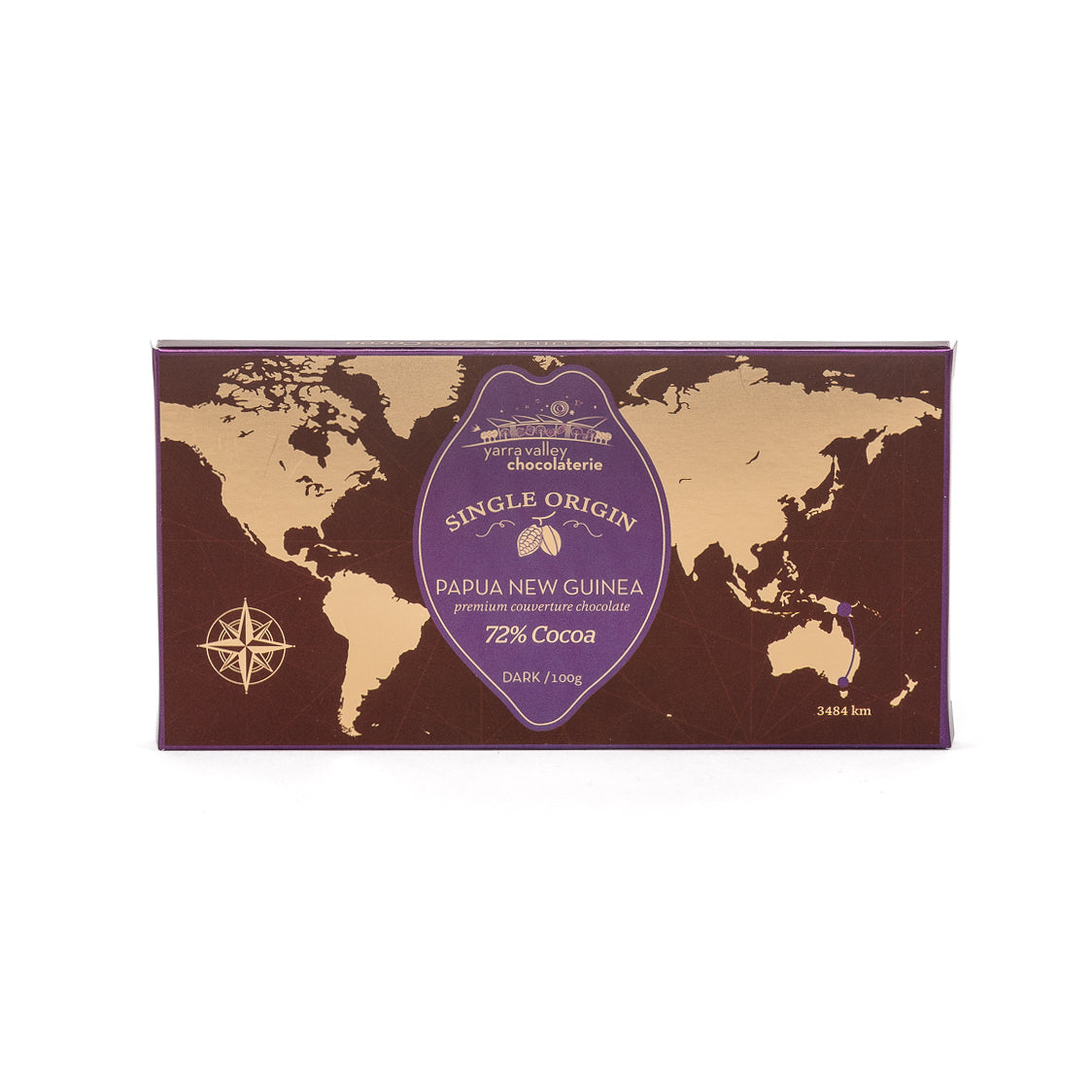 Single Origin Bar Papua New Guinea 72% 100g