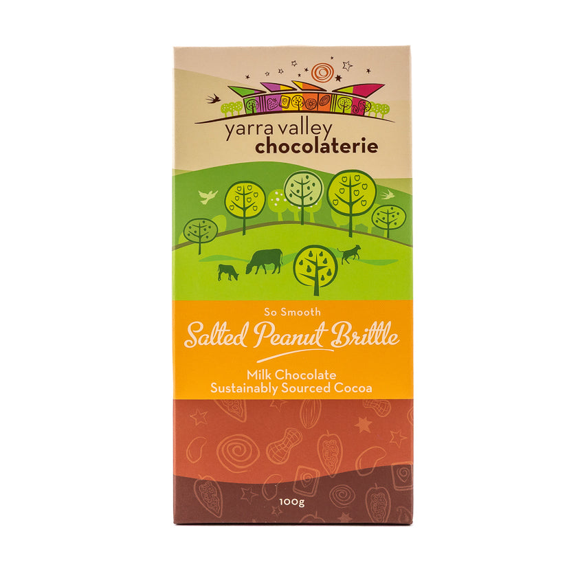 So Smooth Bar Salted Peanut Brittle 100g