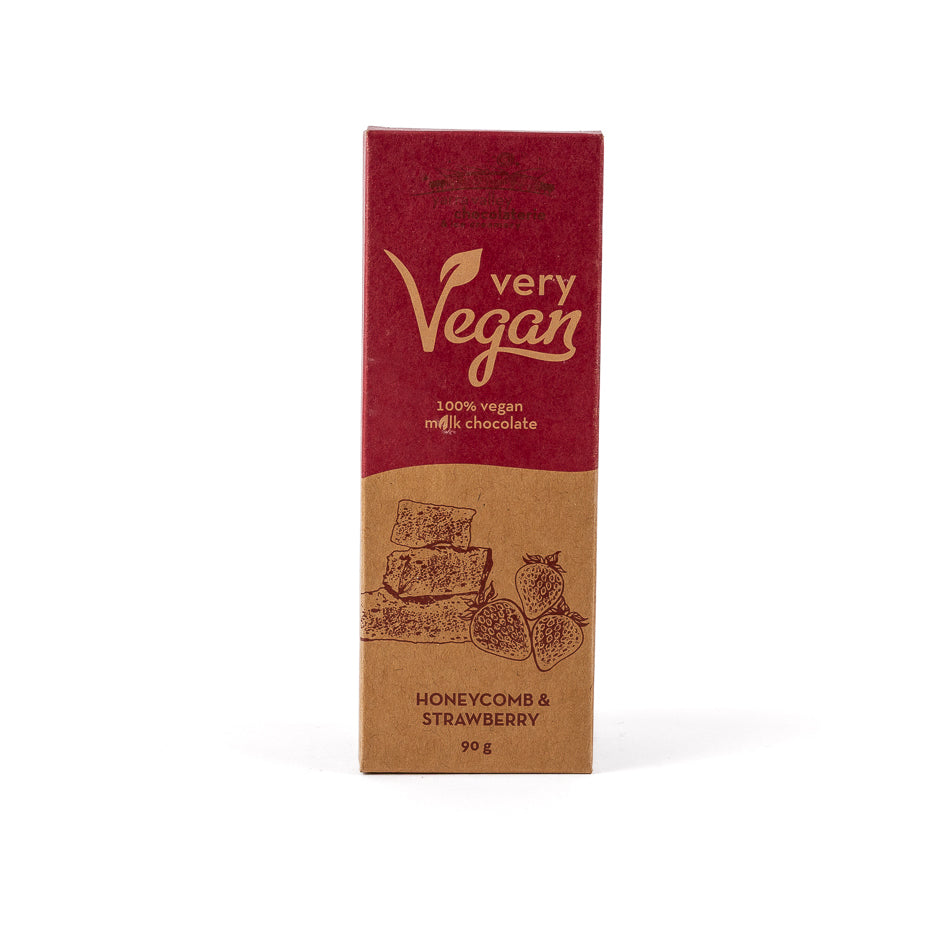 Very Vegan Bar Honeycomb & Strawberry 90g