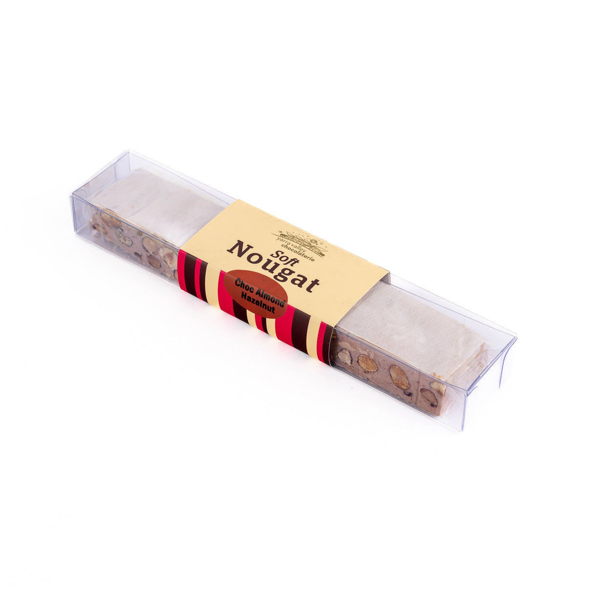 Soft Nougat Naked Chocolate Almond Hazelnut Bar 150g