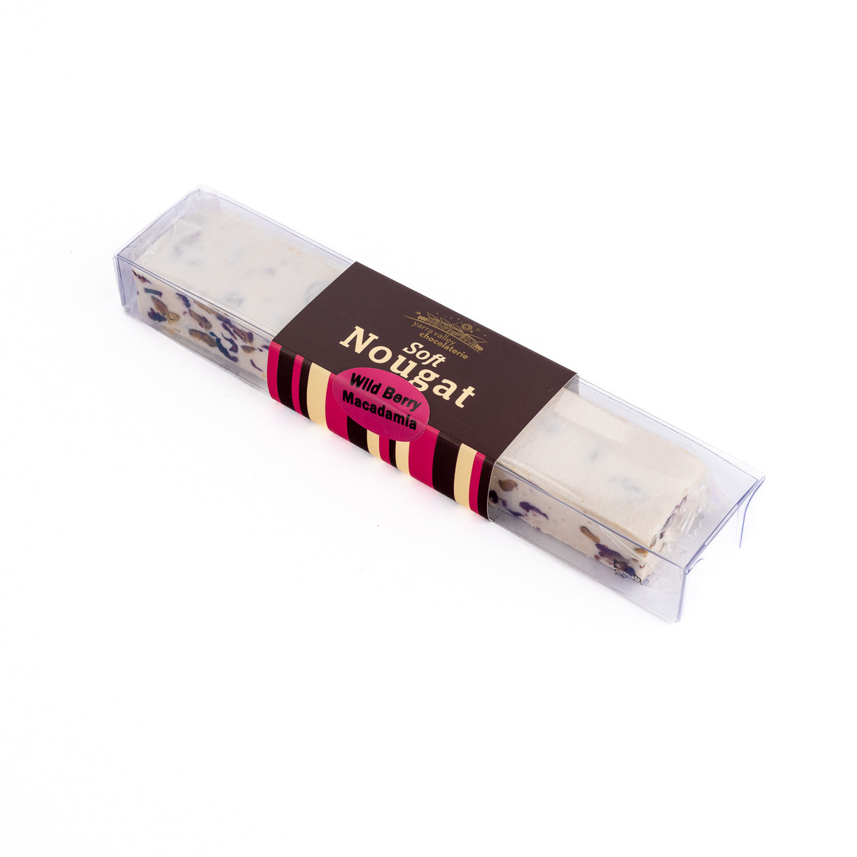 Soft Nougat Naked Wild Berry Macadamia Bar 150g