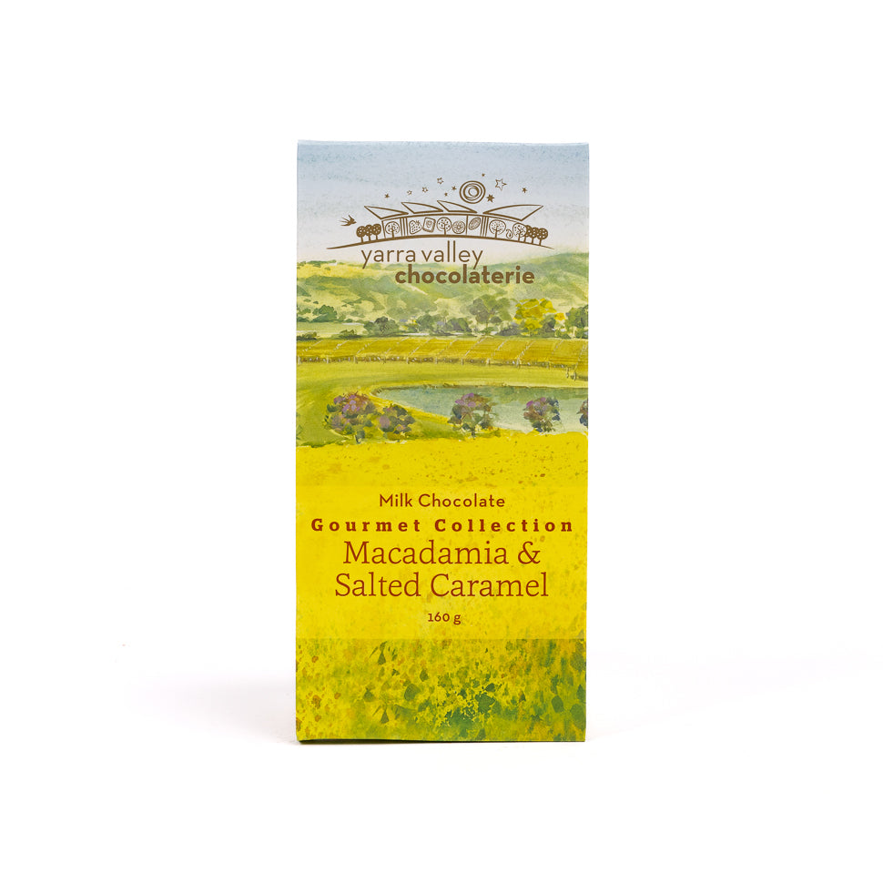 Gourmet Bar Macadamia & Salted Caramel 160g