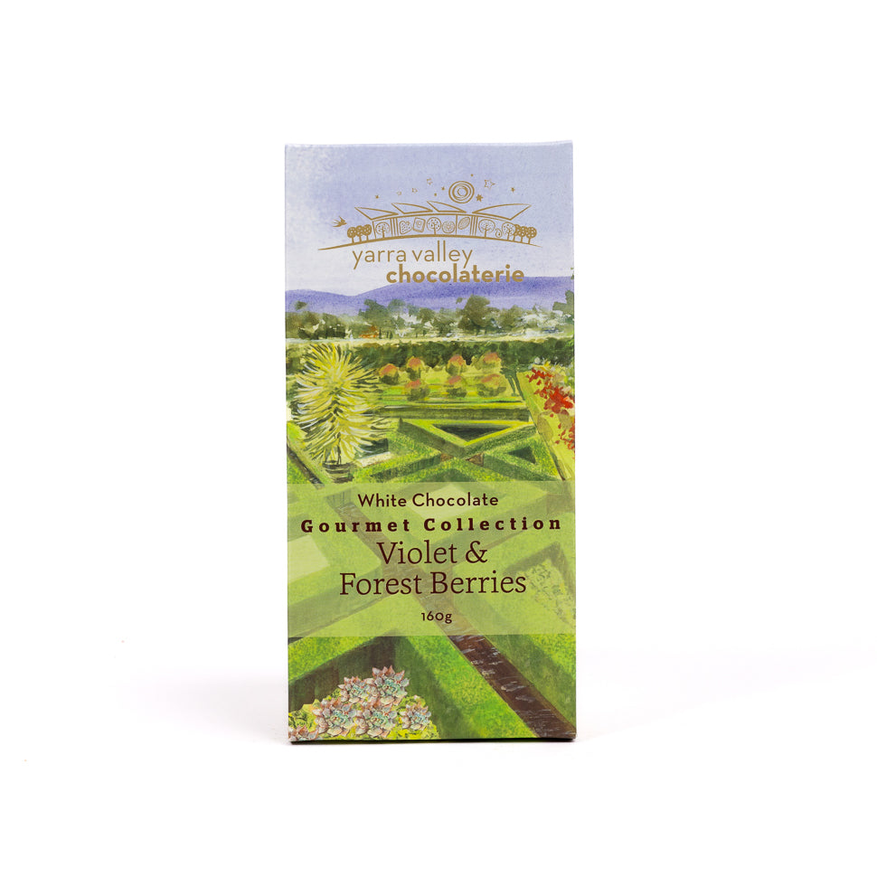 Gourmet Bar Violet & Forest Berries 160g