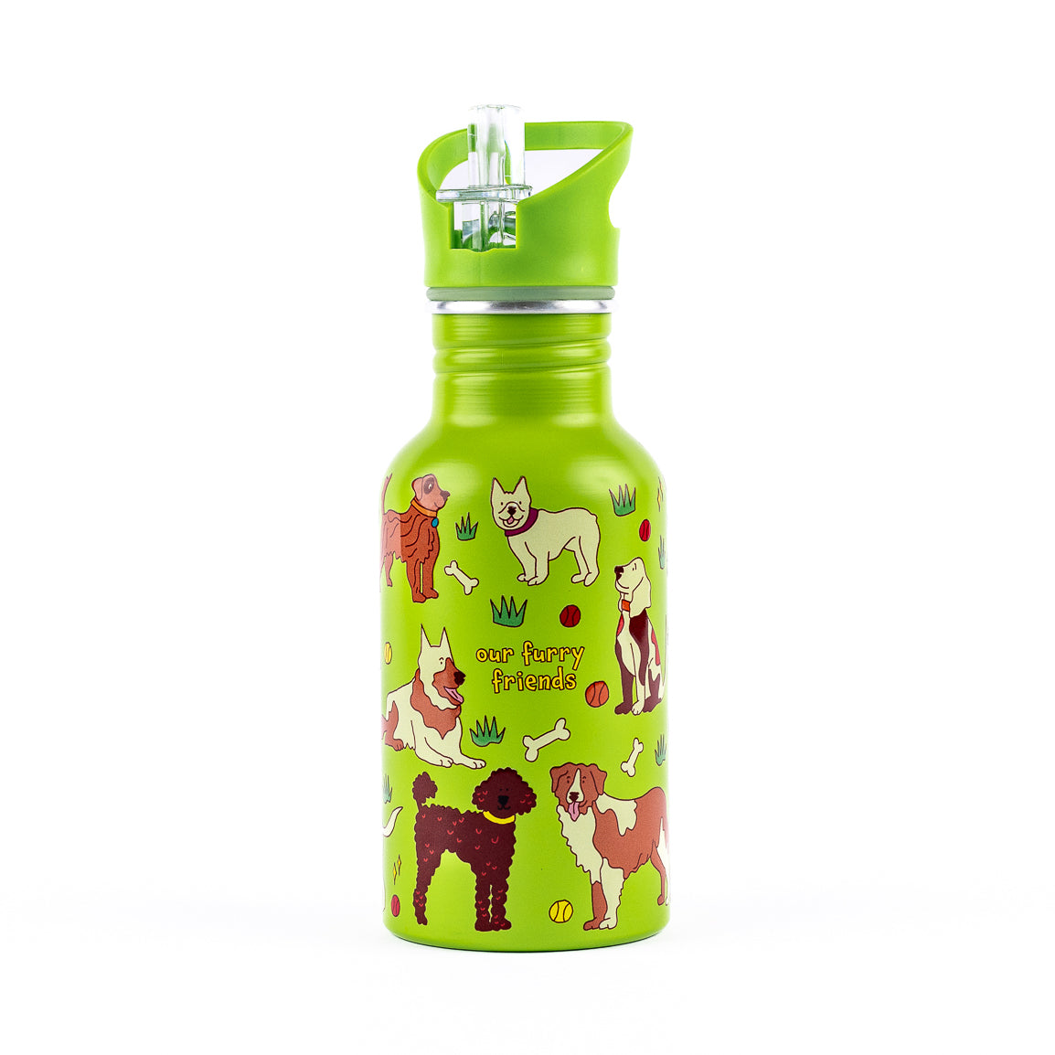 Kids Drink Bottle Furry Friends