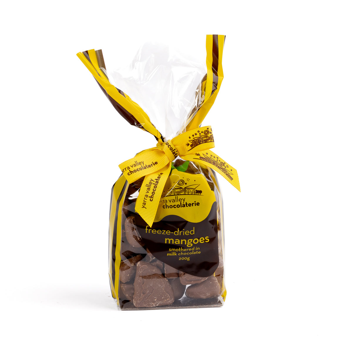 Chocolate Coated Freeze Dried Mango 200g