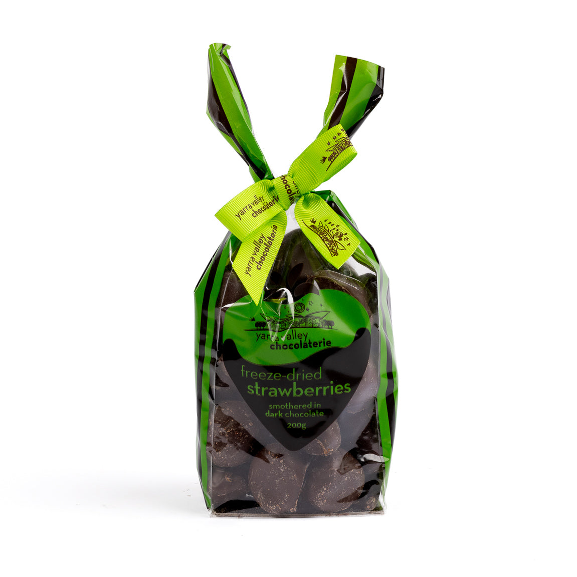 Chocolate Coated Freeze Dried Strawberries 200g