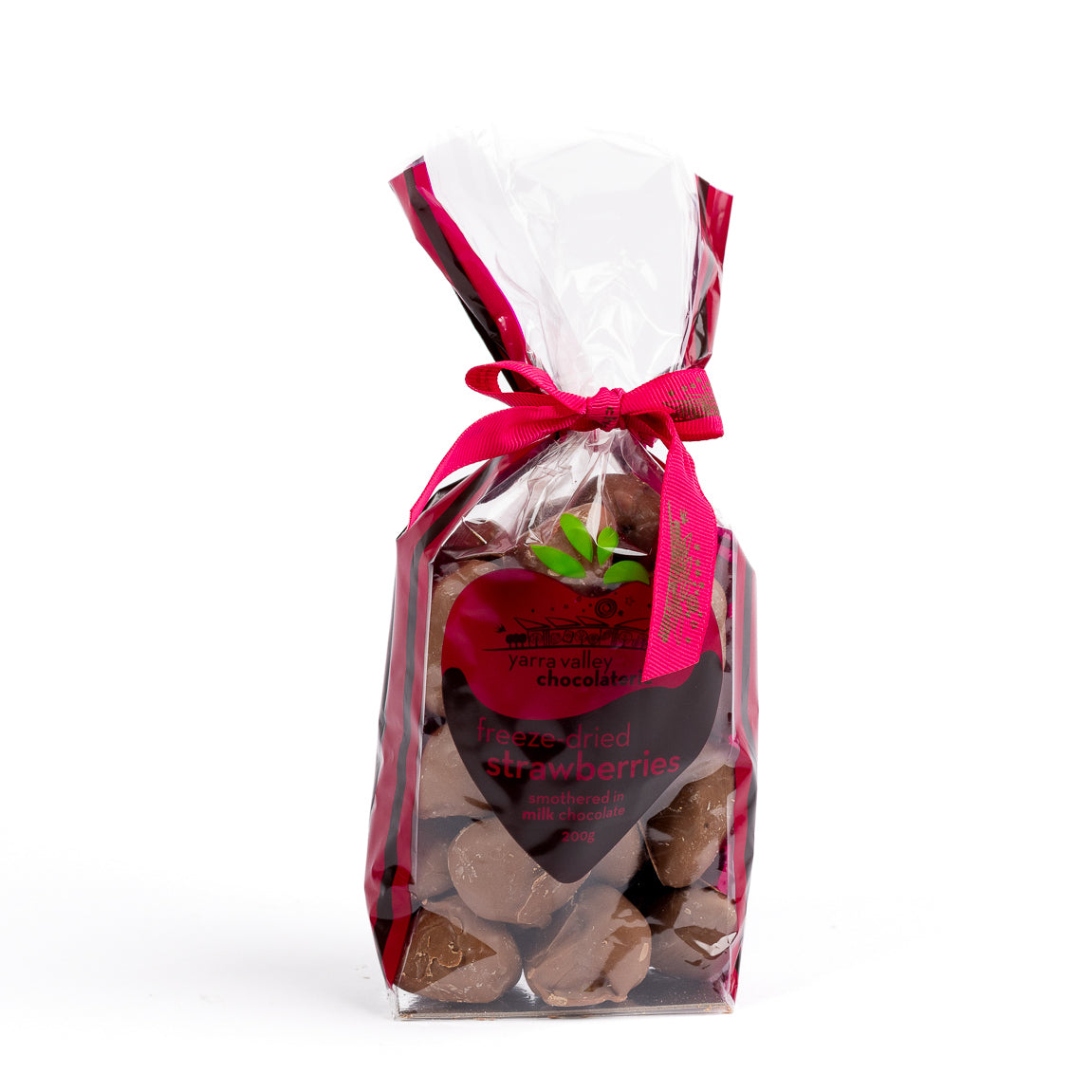 Chocolate Coated Freeze Dried Strawberries 200g