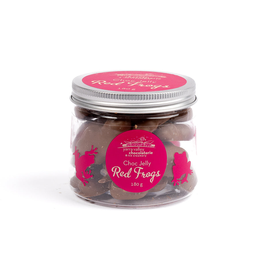 Chocolate Coated Red Frogs 180g