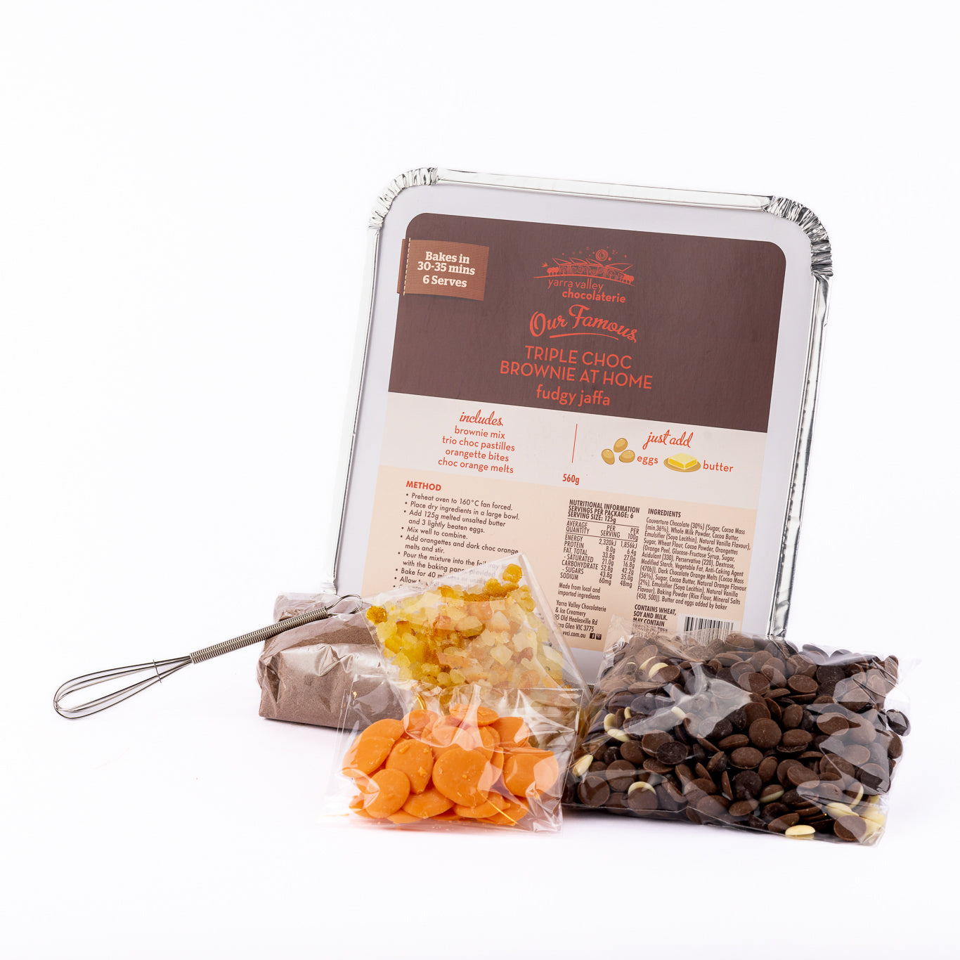 Brownie Bake at Home Kit Jaffa