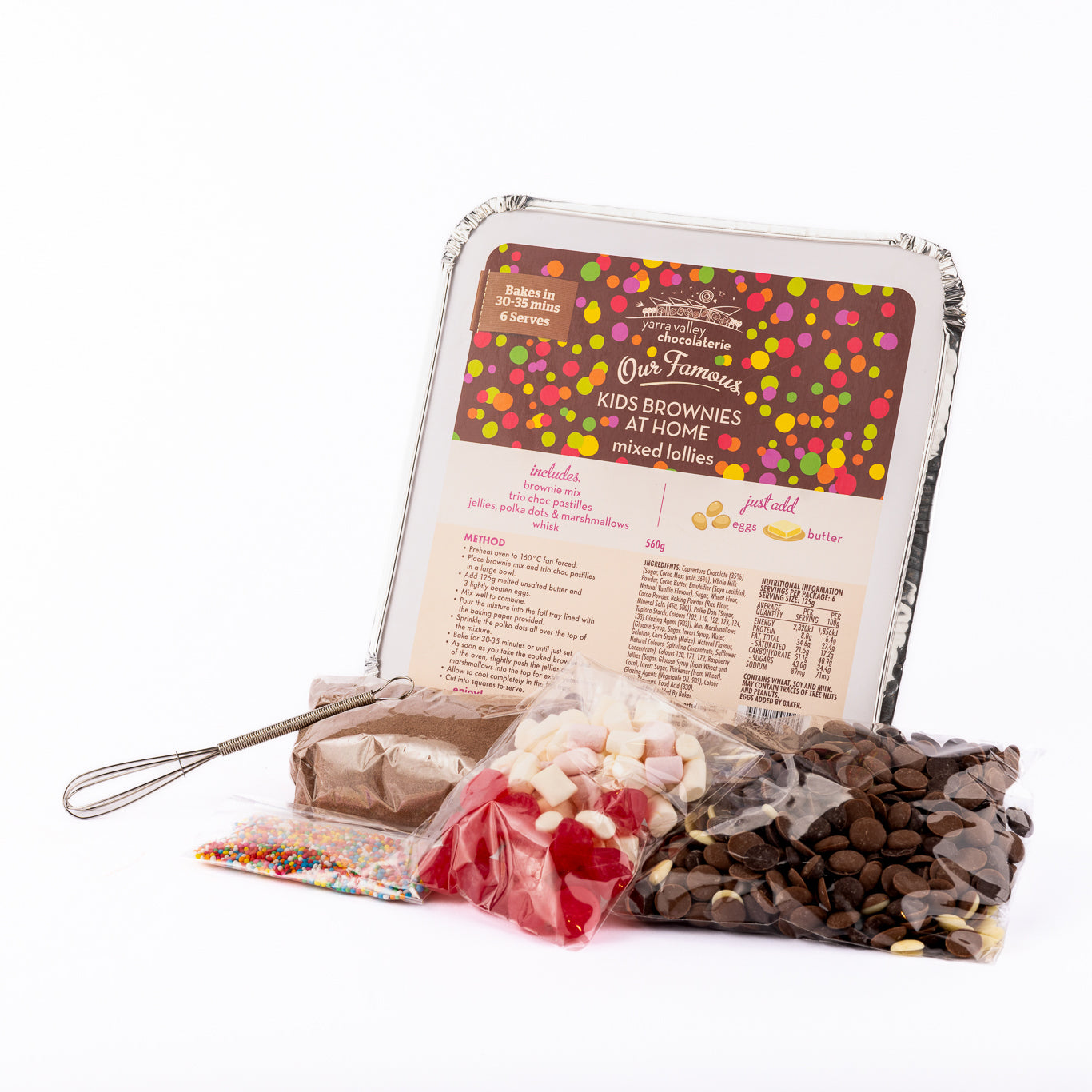 Brownie Bake at Home Kit Kids