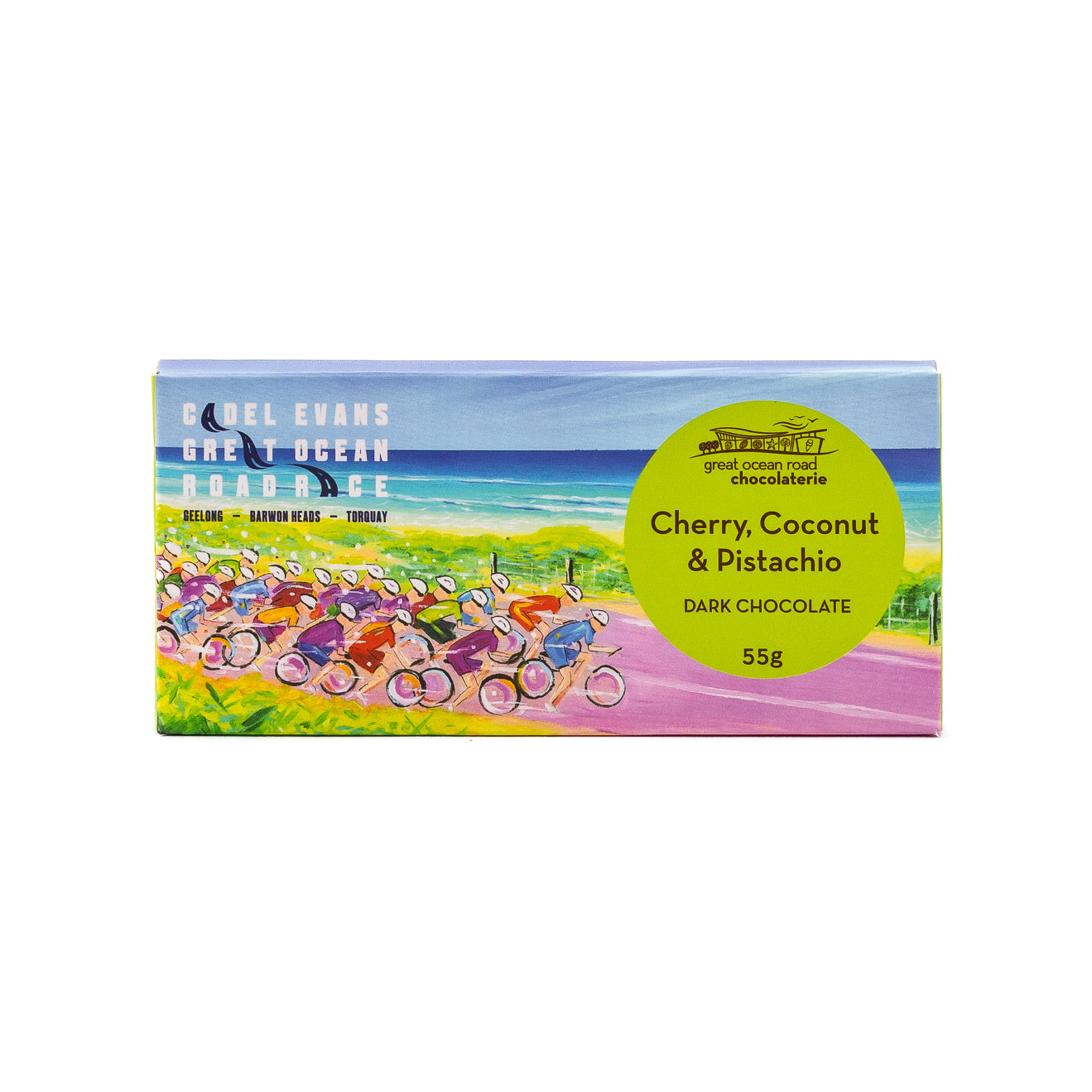 Cadel Evans Bar Petite Cherry, Coconut & Pistachio 55g