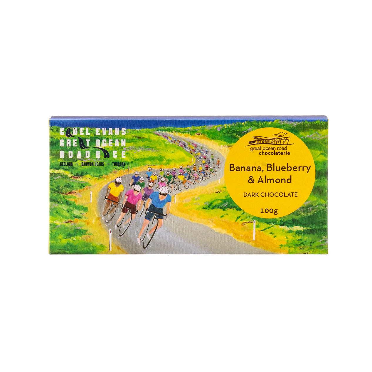 Cadel Evans Bar Banana, Blueberry & Almond 100g