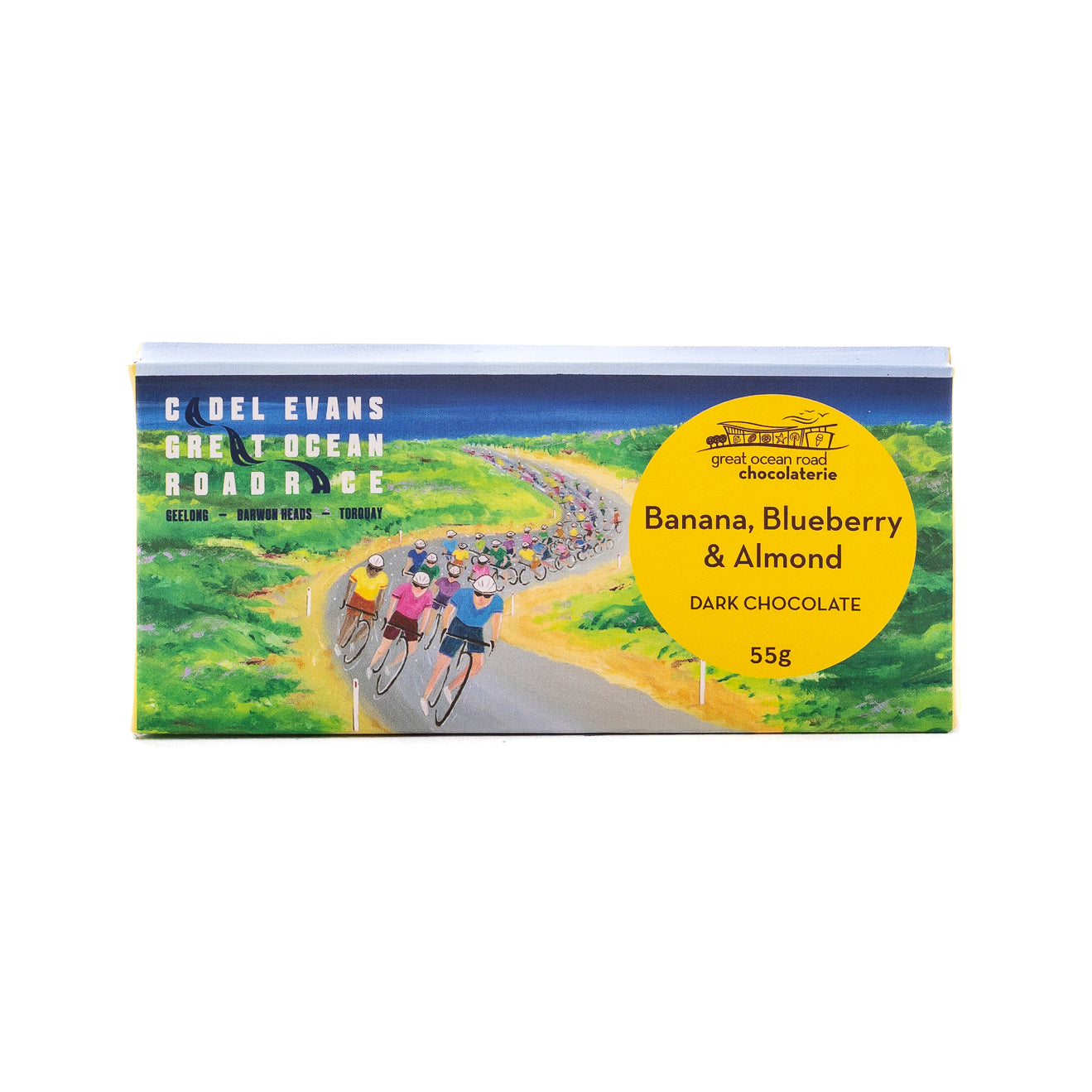 Cadel Evans Bar Petite Banana, Blueberry & Almond 55g
