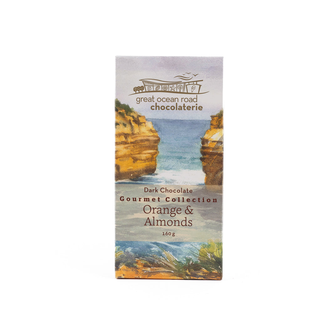 Gourmet Bar Orange & Almonds 160g