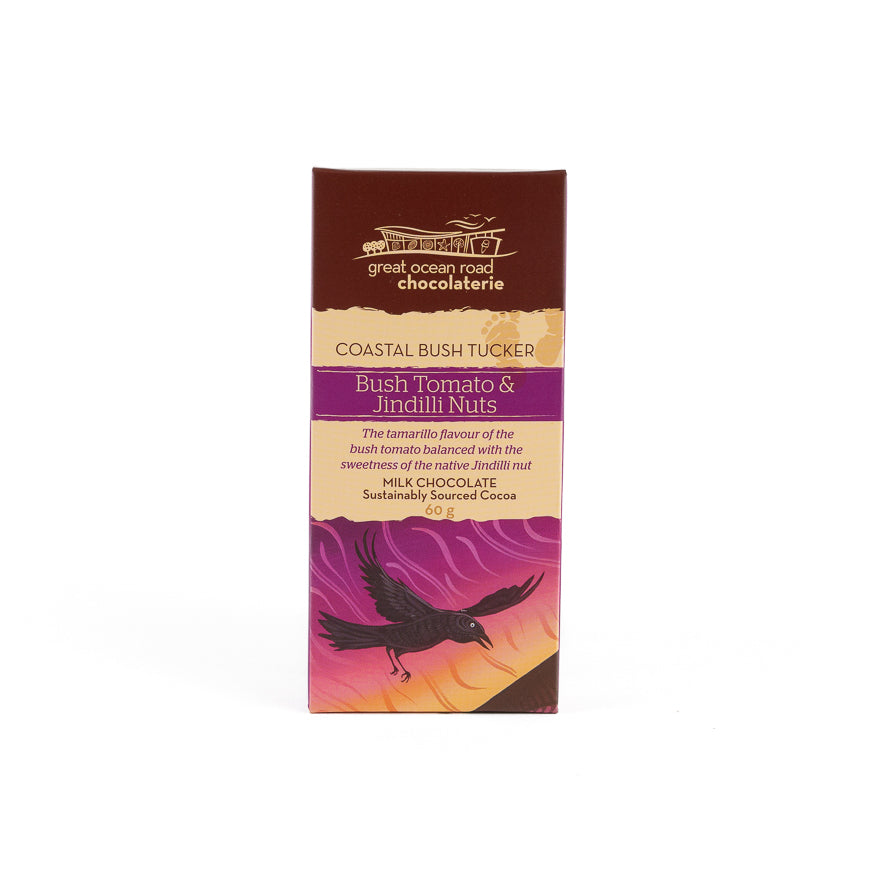 Bush Tucker Bar Tomato & Jindilli Nuts 60g