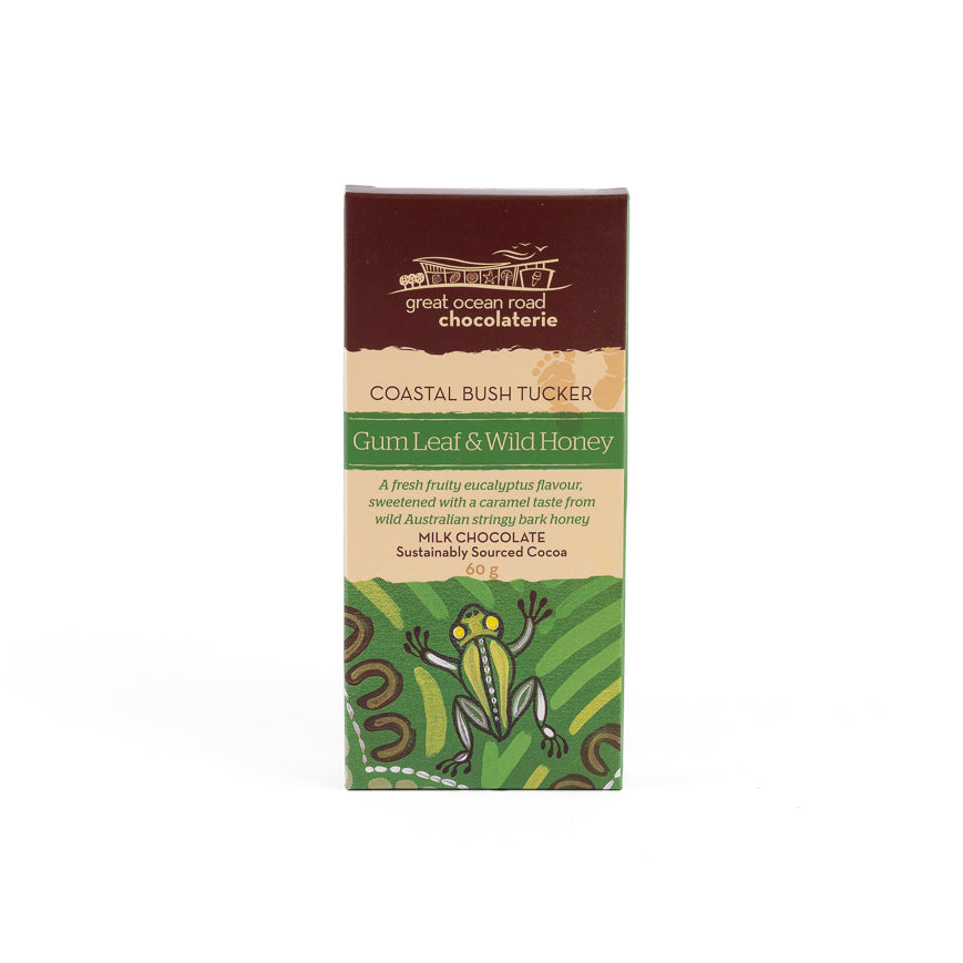 Bush Tucker Bar Gum Leaf & Wild Honey 60g