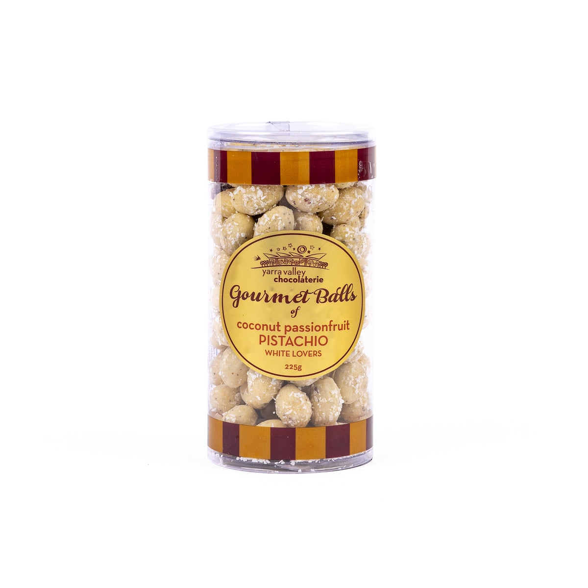Gourmet Balls Coconut Passionfruit Pistachio 225g
