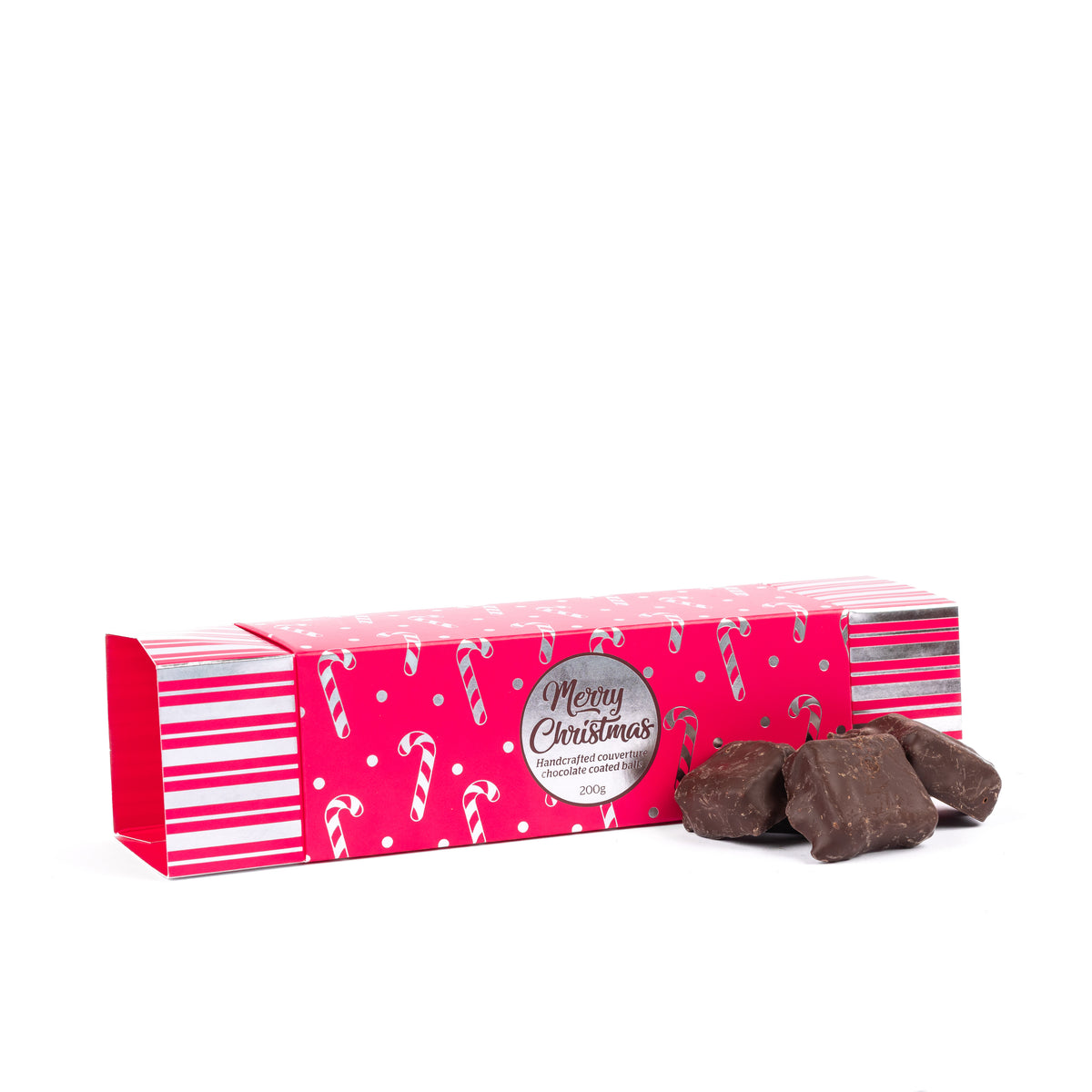 Christmas Bon Bon Candy Cane Cherry Slice 250g