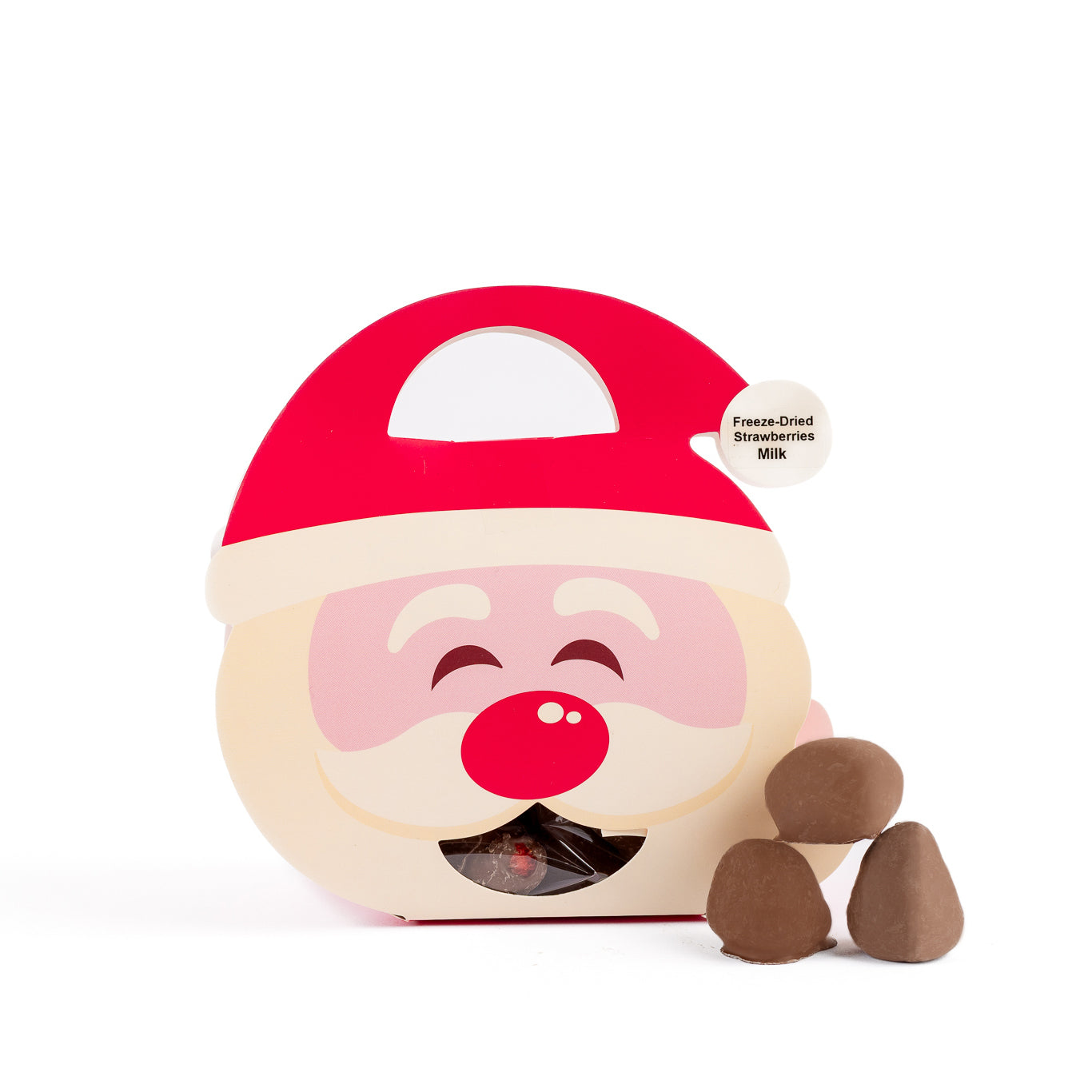 Christmas Santa Box with Strawberries 100g