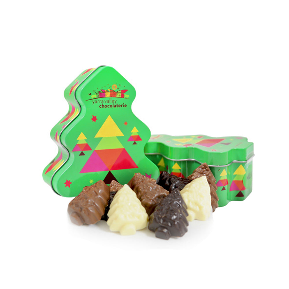 Christmas Tree Filled Tin 90g