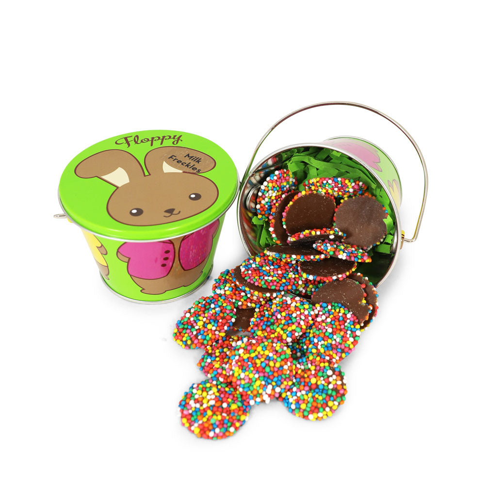 Floppy Pail filled with mini Polka Dots 75g