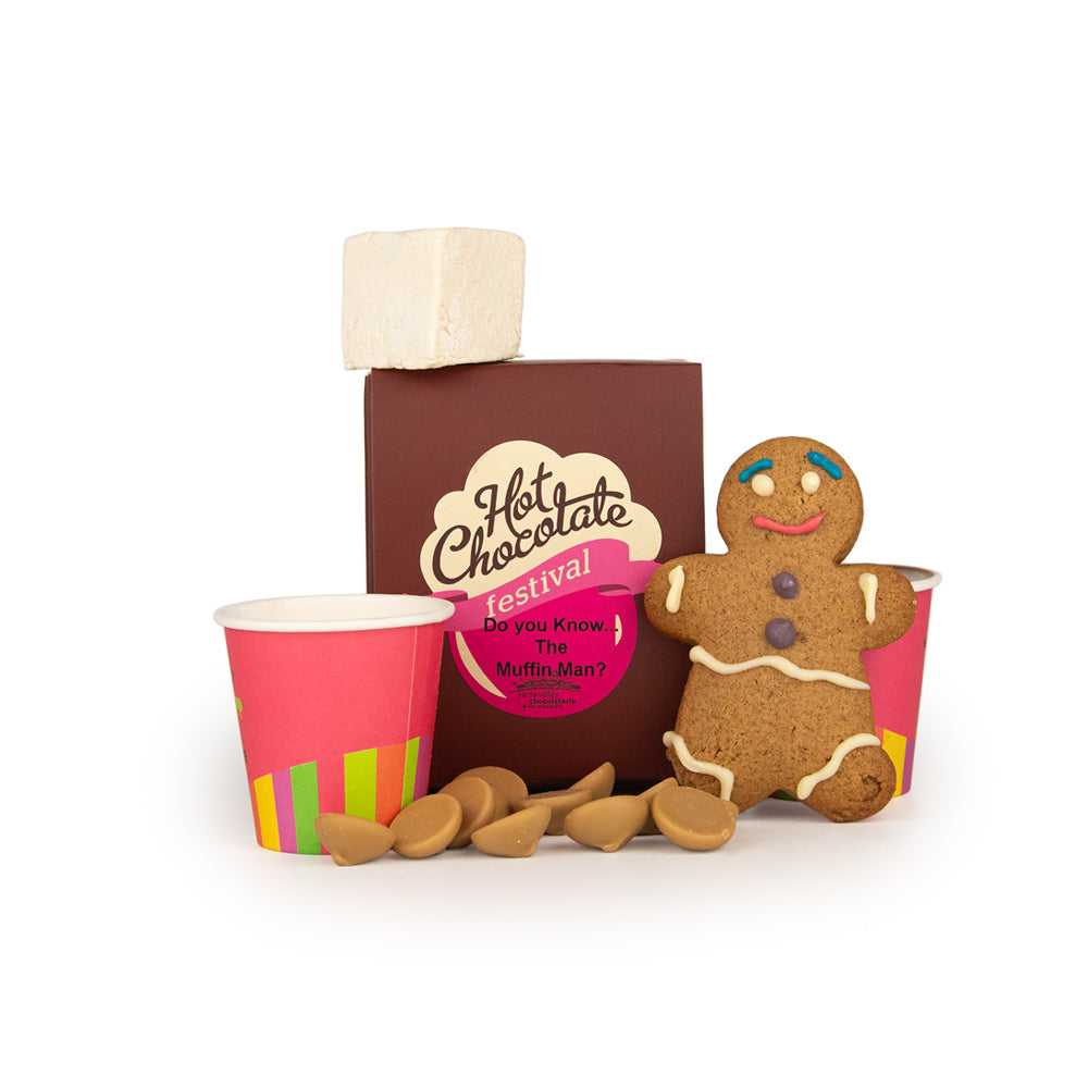 Do you know the Muffin Man? DIY Hot Chocolate