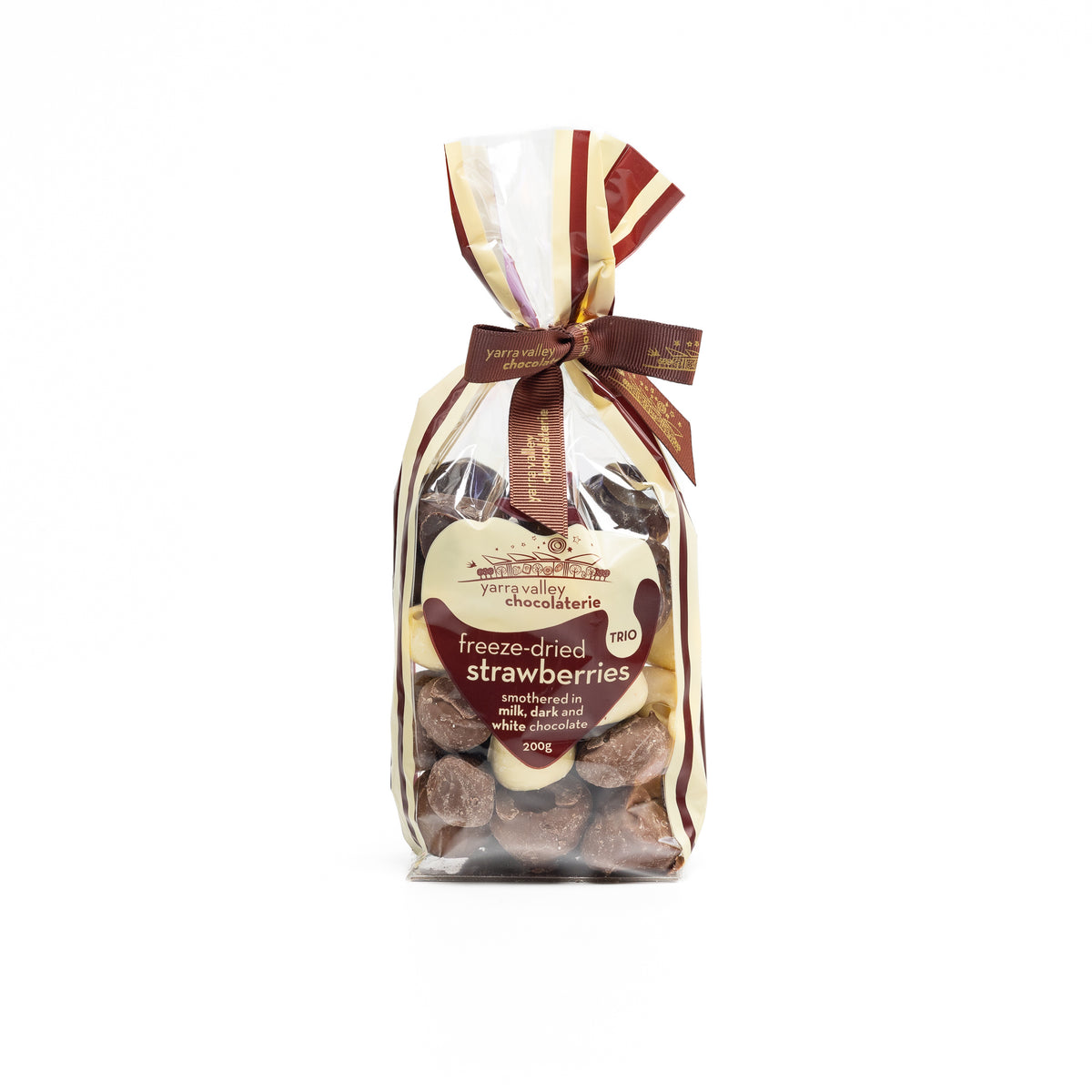 Chocolate Coated Freeze Dried Strawberries 200g