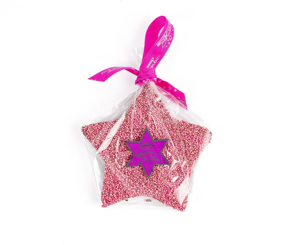 Christmas Star Hanging Polka Dot 100g