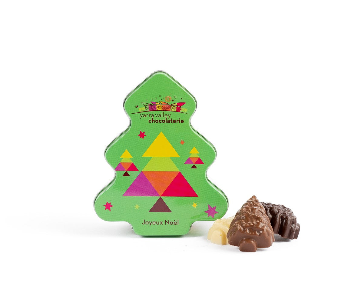 Christmas Tree Filled Tin 90g