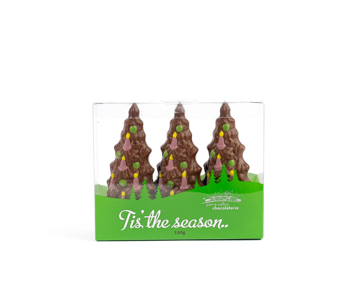 Christmas Tree 3 Pack Milk Small 150g