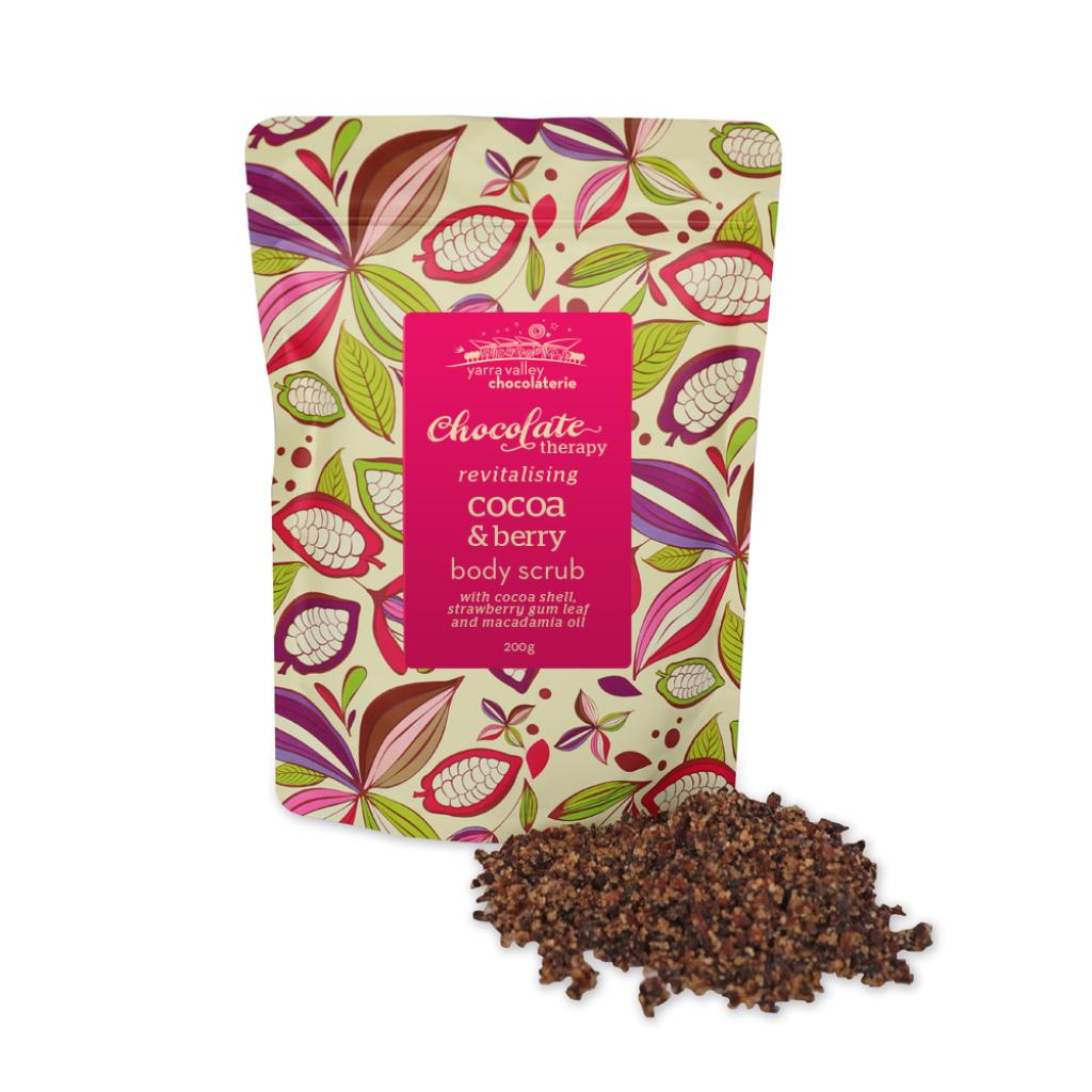 Choc Therapy Body Scrub Berry 200g