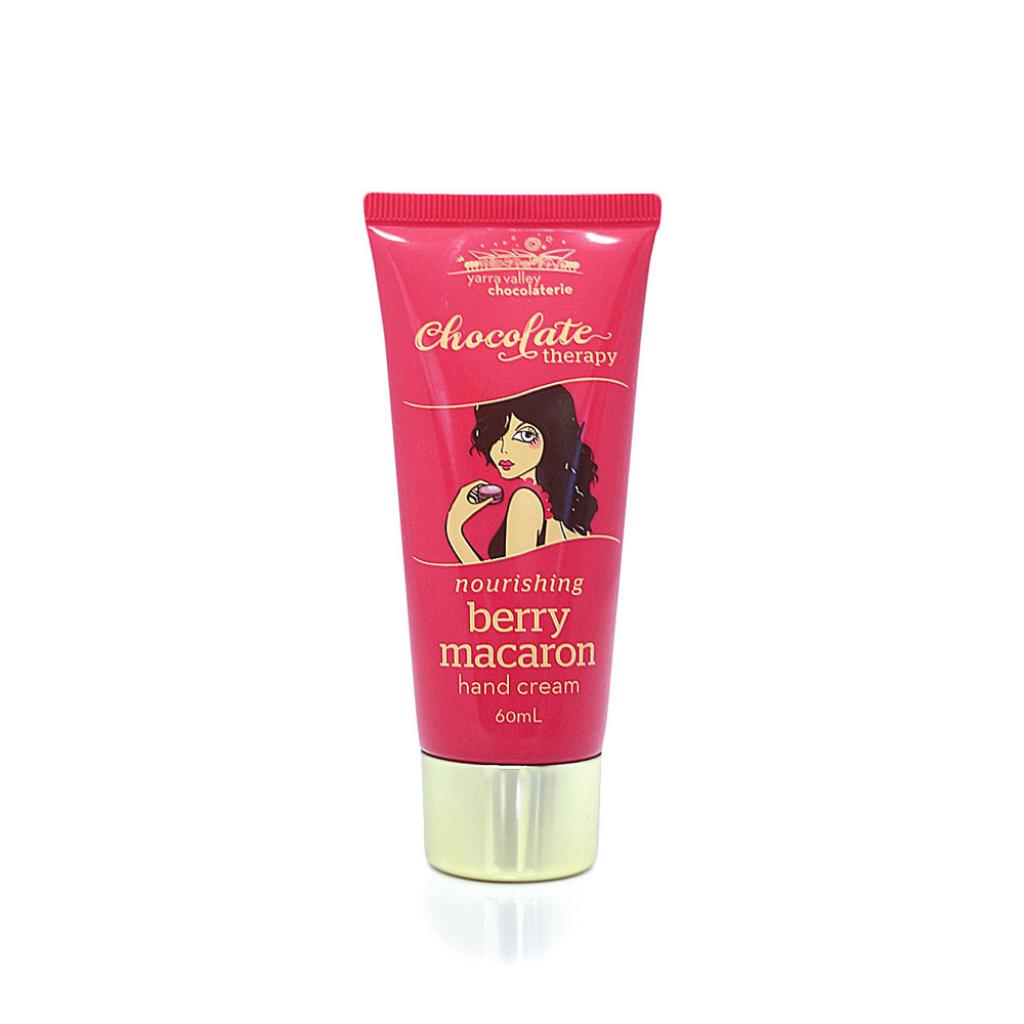 Choc Therapy Hand Cream Berry Macaron 60g