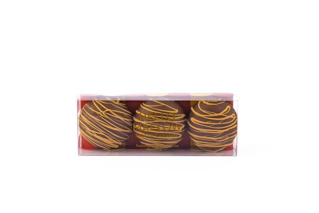 Mallow Cakes 3 Pack Salted Caramel 100g